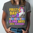 Back To School First Day Of Kindergarten Graduation Unicorn Unisex Jersey T-Shirt