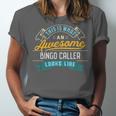 Bingo Caller Shirt Awesome Job Occupation Graduation Unisex Jersey T-Shirt