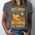Book Lover Moth Mothman Book Club Reading Into Shadows Unisex Jersey T-Shirt Book Lover Moth Mothman Book Club Reading Into Shadows Unisex Jersey T-Shirt
