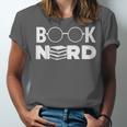 Book Nerd Book Club Bookworm Reading Lover Humor Unisex Jersey T-Shirt