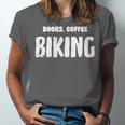 Books Coffee Biking Unisex Jersey T-Shirt Books Coffee Biking Unisex Jersey T-Shirt