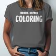 Books Coffee Coloring Unisex Jersey T-Shirt Books Coffee Coloring Unisex Jersey T-Shirt