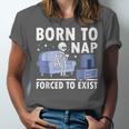 Born To Nap Forced To Exist Lazy Skeleton Couch Introverts Unisex Jersey T-Shirt Born To Nap Forced To Exist Lazy Skeleton Couch Introverts Unisex Jersey T-Shirt