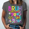Bruh This Is My 70's Costume Nostalgia Mixtape 1970s Party Unisex Jersey T-Shirt Bruh This Is My 70's Costume Nostalgia Mixtape 1970s Party Unisex Jersey T-Shirt