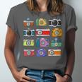 Camera Hand Drawn Old Nostalgia Retro Lens Styles Unisex Jersey T-Shirt Camera Hand Drawn Old Nostalgia Retro Lens Styles Unisex Jersey T-Shirt