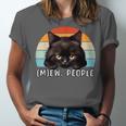 Cat Pun Introvert Anti Social Ew People Kitty Unisex Jersey T-Shirt