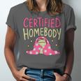 Certified Homebody Trendy Frog Introvert Unisex Jersey T-Shirt Certified Homebody Trendy Frog Introvert Unisex Jersey T-Shirt