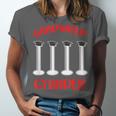 Chemistry Science Joke Graduated Cylinder Graduation T-Shirt Unisex Jersey T-Shirt