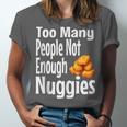 Chicken Nugget Saying Introvert Nuggie Foodie Food Unisex Jersey T-Shirt Chicken Nugget Saying Introvert Nuggie Foodie Food Unisex Jersey T-Shirt