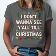 Christmas Sarcastic Introvert Holiday Shirt Unisex Jersey T-Shirt