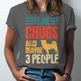 Chug Dog Retro Vintage Pughuahua Owner Fur Parent Introvert Unisex Jersey T-Shirt Chug Dog Retro Vintage Pughuahua Owner Fur Parent Introvert Unisex Jersey T-Shirt