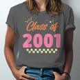 Class Of 2001 Meetup School Graduation Reunion Unisex Jersey T-Shirt
