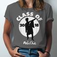Class Of 2018 Dabbing Graduations Shirt-High School Grad Tee Unisex Jersey T-Shirt