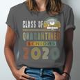 Class Of 2020 Quarantined Seniors Graduation Gift Unisex Jersey T-Shirt