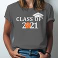 Class Of 2021 Graduation Him Her Basketball Pullover Unisex Jersey T-Shirt