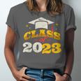 Class Of 2023 School Graduation Vintage Retro Class Of 2023 Unisex Jersey T-Shirt
