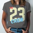 Class Of 2023 Seniors 23 Crew Senior Graduation Idea Unisex Jersey T-Shirt