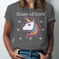Class Of 2024 Graduation Year Unicorn Tee Shirt Unisex Jersey T-Shirt