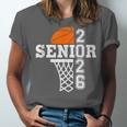 Class Of 2026 Basketball Senior 26 Player Team Graduation Unisex Jersey T-Shirt