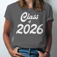 Class Of 2026 Graduation School Spirit Her Senior Class Unisex Jersey T-Shirt