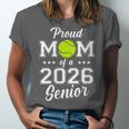 Class Of 2026 Tennis Mom Senior Graduation Graduate Unisex Jersey T-Shirt