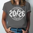 Class Of 2026 Twenty 26 Classic Rock Graduation Senior 2026 Unisex Jersey T-Shirt