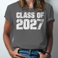 Class Of 2027 High School College Graduation Reunion T-Shirt Unisex Jersey T-Shirt