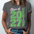 Class Of 2027 Senior 27 High School Graduation Senior 2027 Unisex Jersey T-Shirt