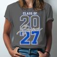 Class Of 2027 Senior 2027 Graduation Unisex Jersey T-Shirt