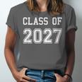 Class Of 2027 Shirt Graduation School Future Graduate Unisex Jersey T-Shirt