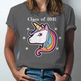 Class Of 2031 Graduation Year UnicornShirt Unisex Jersey T-Shirt