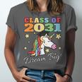 Class Of 2031 Magical Unicorn Graduation Cap Unisex Jersey T-Shirt