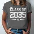 Class Of 2035 Grow With Me Graduation First Day Of School Unisex Jersey T-Shirt