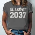 Class Of 2037 Kindergarten To Graduation First Day Of School Unisex Jersey T-Shirt
