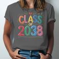 Class Of 2038 Pre K Graduate Preschool Graduation Unisex Jersey T-Shirt