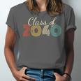 Class Of 2040 Senior Graduate 2040 Graduation Unisex Jersey T-Shirt