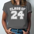 Class Of 24 2024 School Tee Shirt Graduation Class Party Unisex Jersey T-Shirt