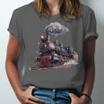 Classic Steam Train Enthusiasts Nostalgia For Train Lovers Unisex Jersey T-Shirt