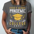 College 2021 Degree Graduation Graduate Unisex Jersey T-Shirt