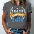 College Graduation Shirts Graduate Grad 2018 Unisex Jersey T-Shirt