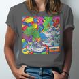 Colorful Kidcore 90s Nostalgia Meme Sneakers Robot Toy Slime Unisex Jersey T-Shirt Colorful Kidcore 90s Nostalgia Meme Sneakers Robot Toy Slime Unisex Jersey T-Shirt