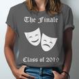 Cool Theater Graduation Tshirt Tragedy And Comedy Masks Unisex Jersey T-Shirt