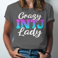 Crazy INTJ Lady Introvert Personality Unisex Jersey T-Shirt