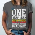 Criminal Justice Graduation Tshirt One Degree Hotter Unisex Jersey T-Shirt
