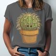 Cute Golden Barrel Cactus Introvert Distressed Unisex Jersey T-Shirt Cute Golden Barrel Cactus Introvert Distressed Unisex Jersey T-Shirt