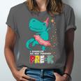 Cute Magical Ballerina Dino Unicorn Pre-K Graduation Unisex Jersey T-Shirt