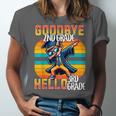 Dabbing Boy Goodbye 2nd Grade Hello 3rd Grade Graduation Unisex Jersey T-Shirt