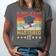 My Daughter In Law Mastered It Master's Graduation Vintage Unisex Jersey T-Shirt