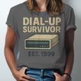 Dial Up Survivor Retro 90s Internet Nostalgia Unisex Jersey T-Shirt Dial Up Survivor Retro 90s Internet Nostalgia Unisex Jersey T-Shirt