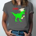 Dinosaur Rawr Diploma Grad Graduate Graduation Unisex Jersey T-Shirt